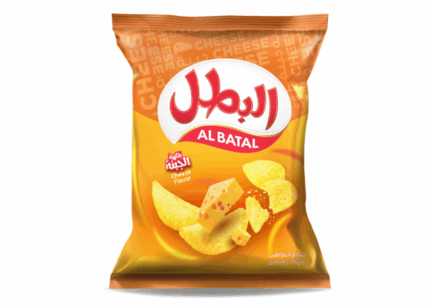 بطاطس البطل بنكهة الجبنة