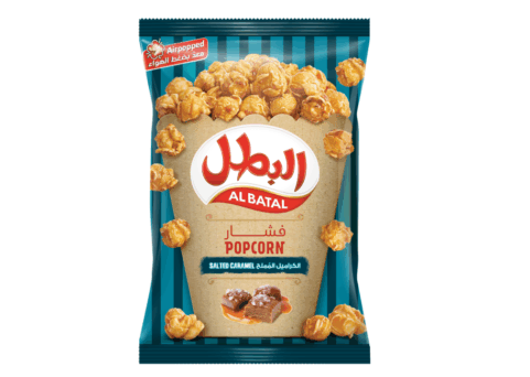 فشار البطل - كراميل مع ملح البحر