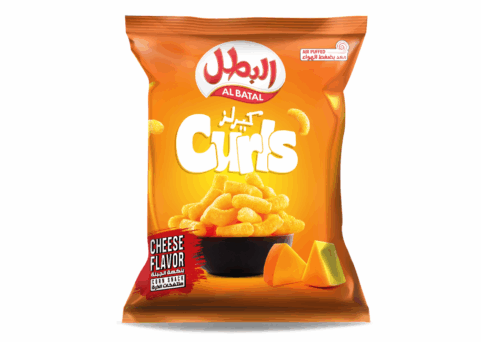 البطل كيرلز منتفخات الجبنة