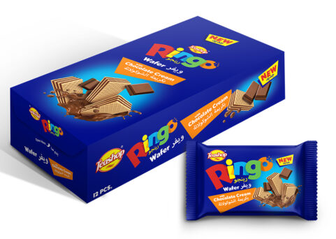 Ringo flate wafer chocolate