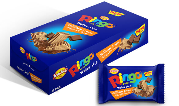 Ringo flate wafer chocolate