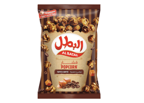 فشار البطل بنكهة التوفي و القهوة