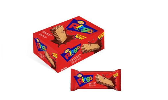 Ringo Crispy Chocolate Cream Filled Wafer