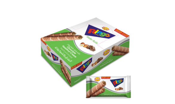 Ringo Uncoated Chocolate & Hazelnut