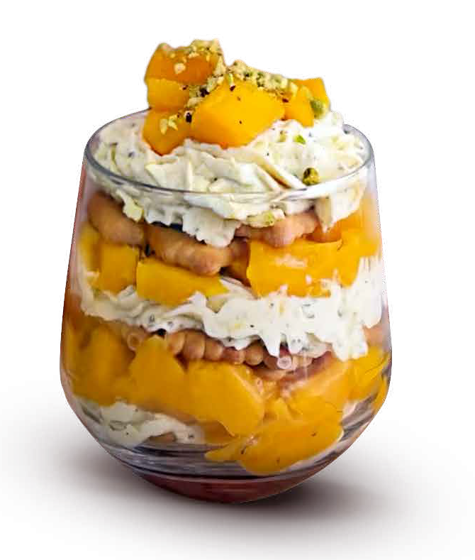 Mango and Cardamom Trifle