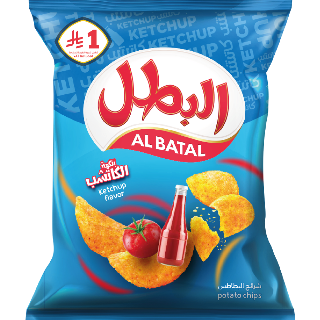 Al Batal Chips Ketchup