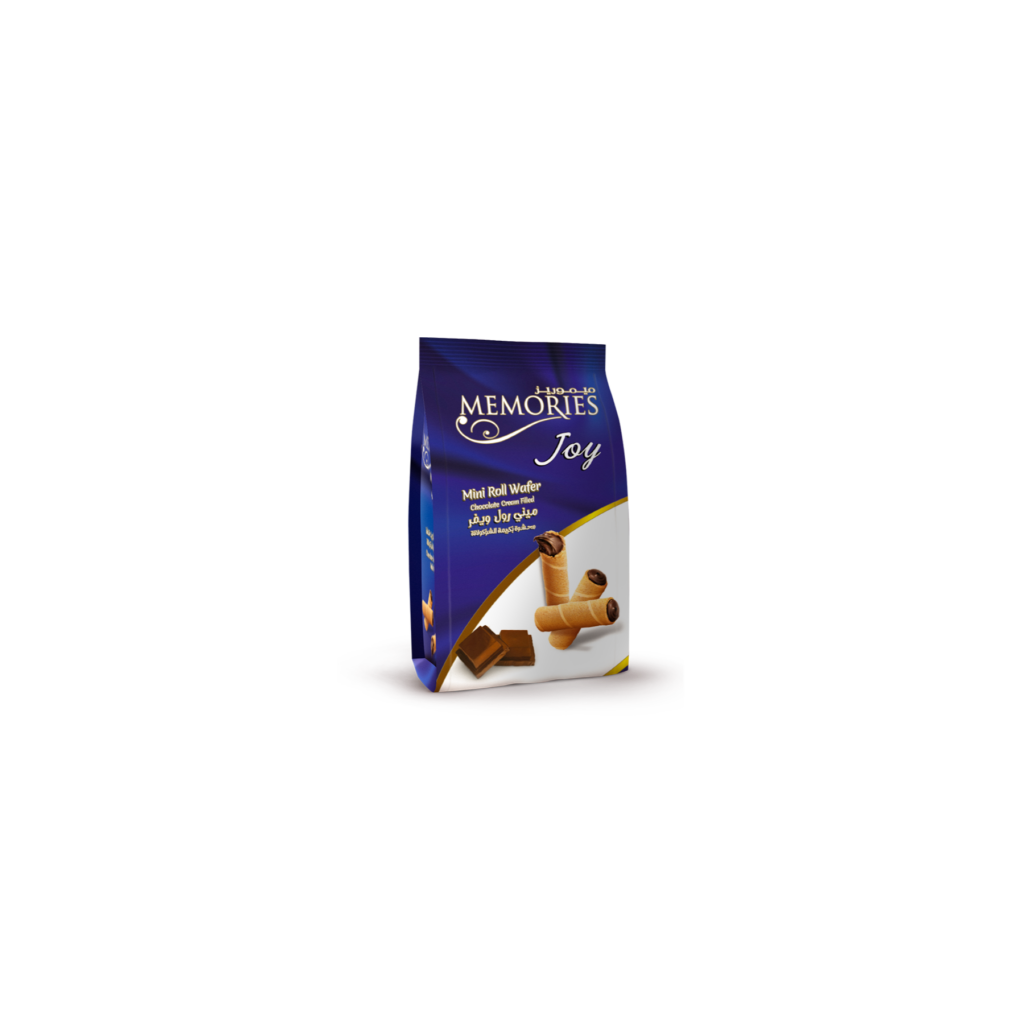 Memories Mini Roll Wafer Chocolate