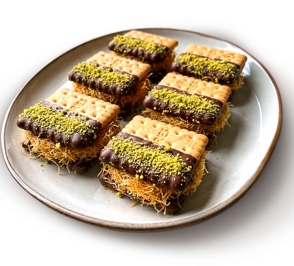 Chocolate Kunafa Sandwich Dessert